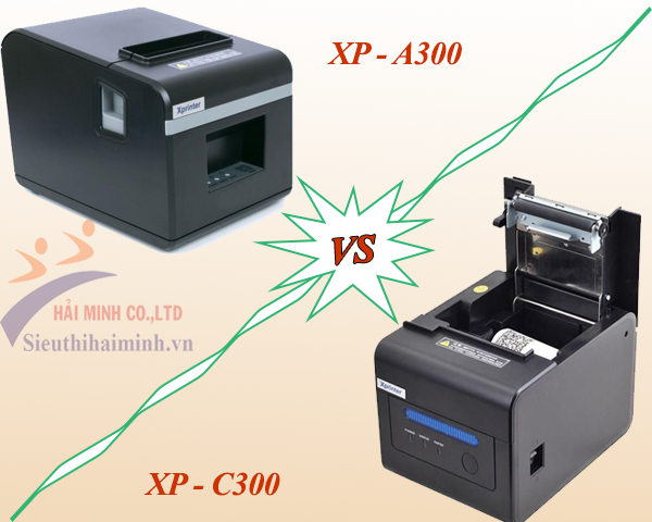 So sánh máy in hóa đơn Xprinter XP – A300 và XP – C300