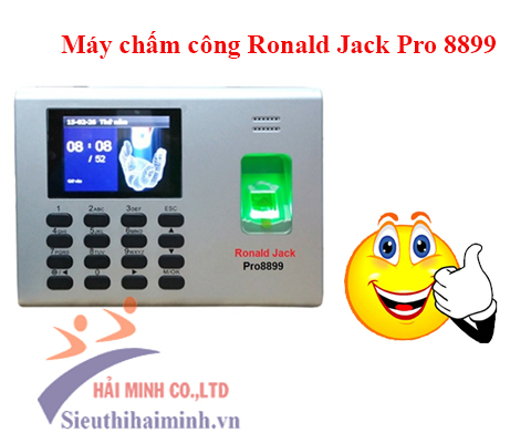 So sánh máy chấm công Ronald Jack PRO 8899 và Pro 8866 