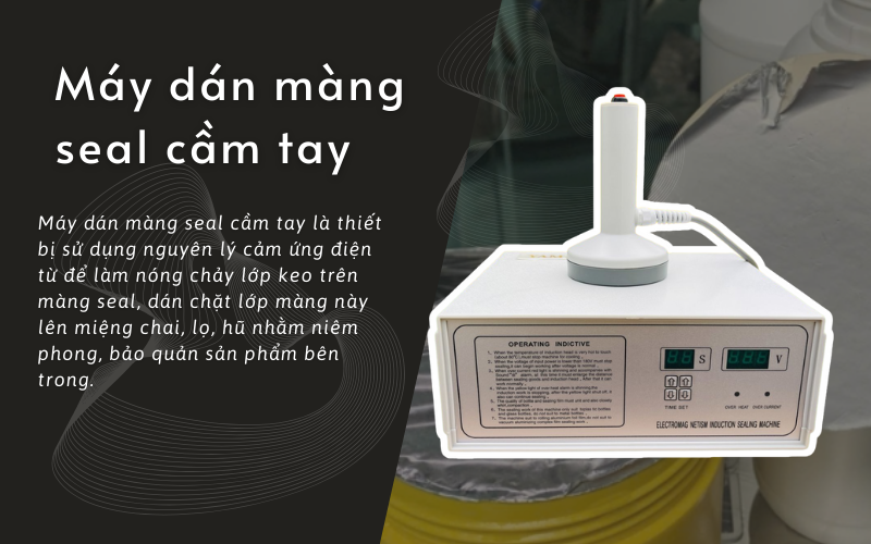 Máy dán màng seal cầm tay