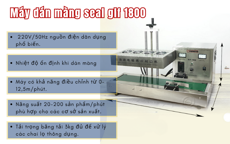 Máy dán màng seal glf 1800
