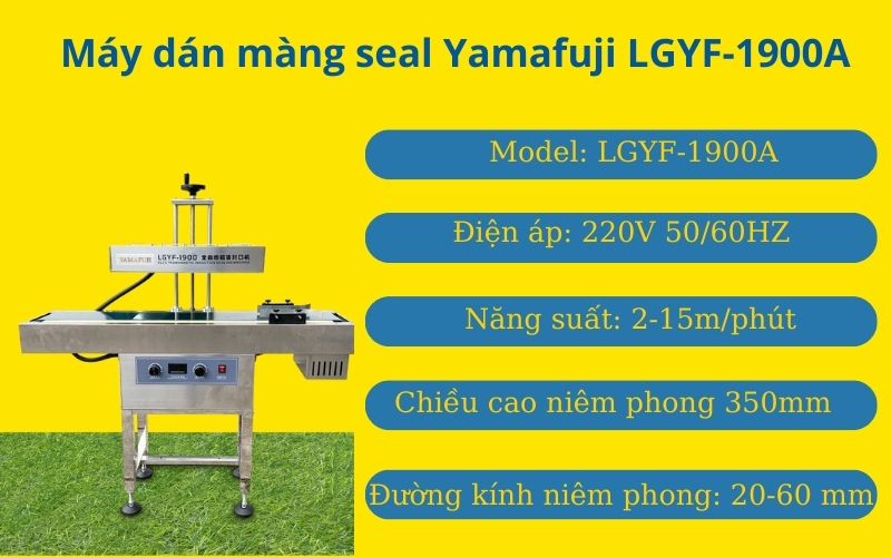 máy dán màng seal Yamafuji LGYF-1900A