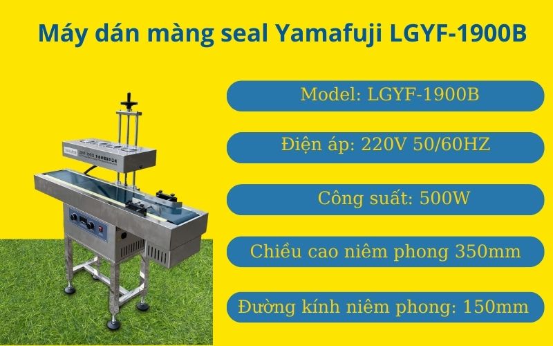 máy dán màng seal Yamafuji LGYF-1900B