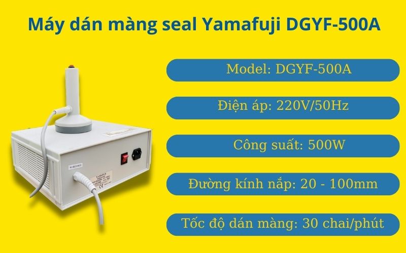 Máy dán màng seal Yamafuji DGYF-500A