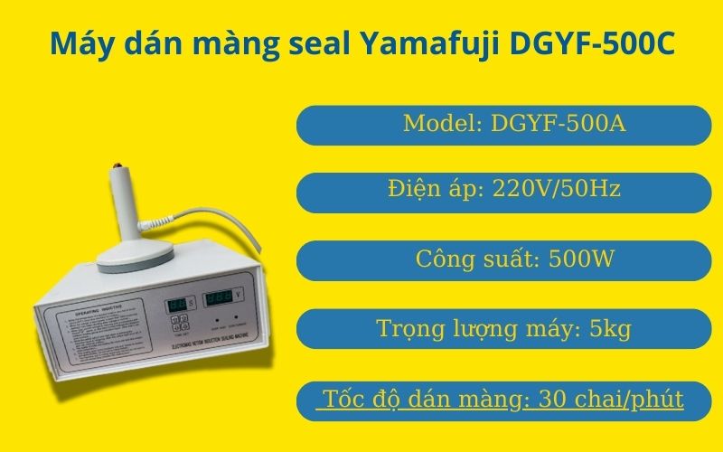 Máy dán màng seal Yamafuji DGYF-500c