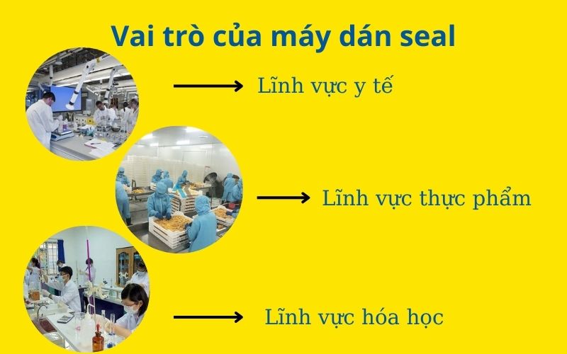 Vai trò của máy dán màng seal