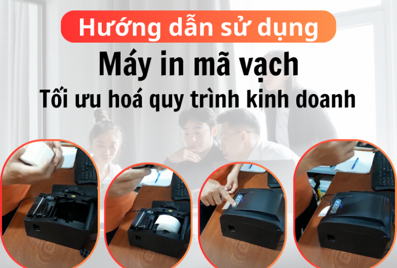 Cách sử dụng máy in mã vạch để tối ưu hóa quy trình kinh doanh