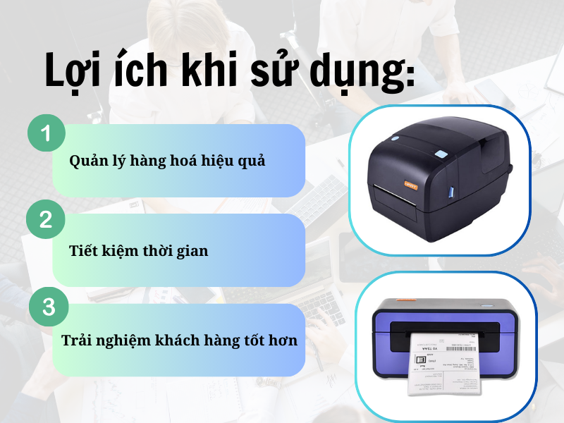 Cách sử dụng máy in mã vạch để tối ưu hóa quy trình kinh doanh