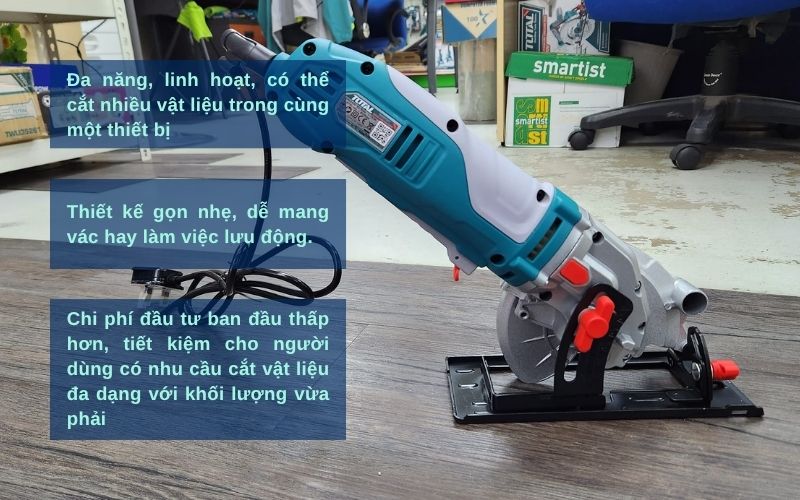 Khả năng cắt sắt của máy cưa đa năng