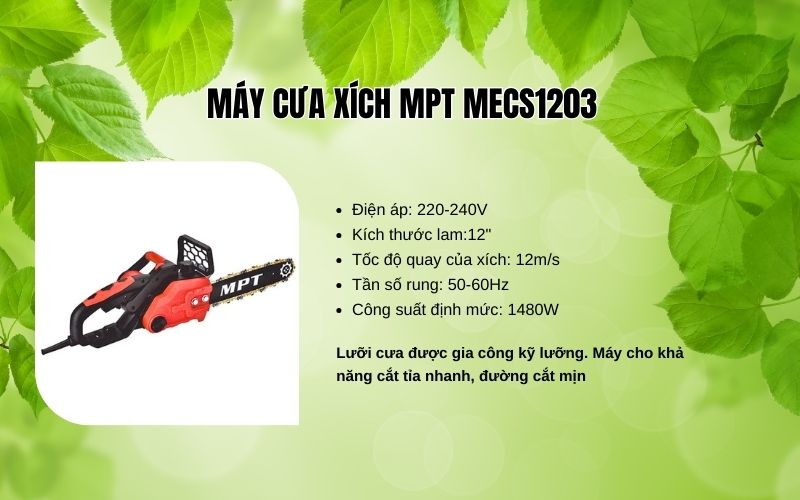 May cua xich MPT MECS1203