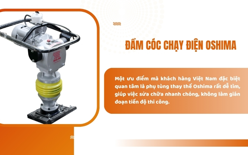 Đầm cóc chạy điện Oshima