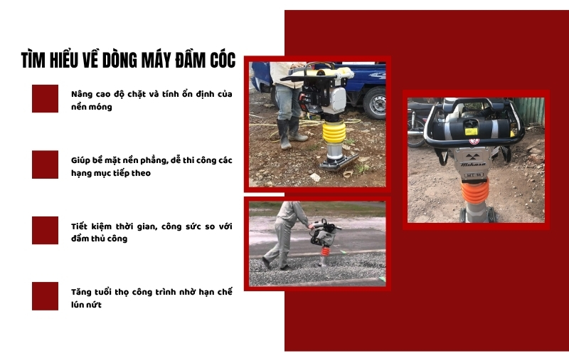 Tìm hiểu về dòng máy đầm cóc