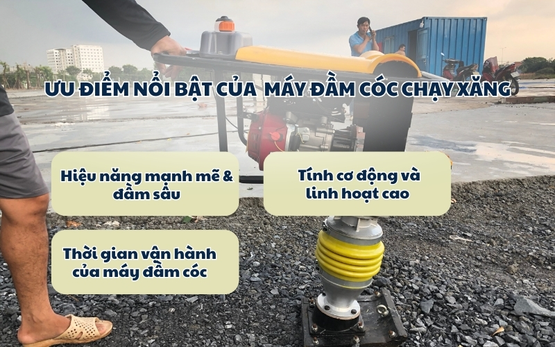 Hiệu năng mạnh mẽ & đầm sâu là ưu điểm nội bật của đầm cóc