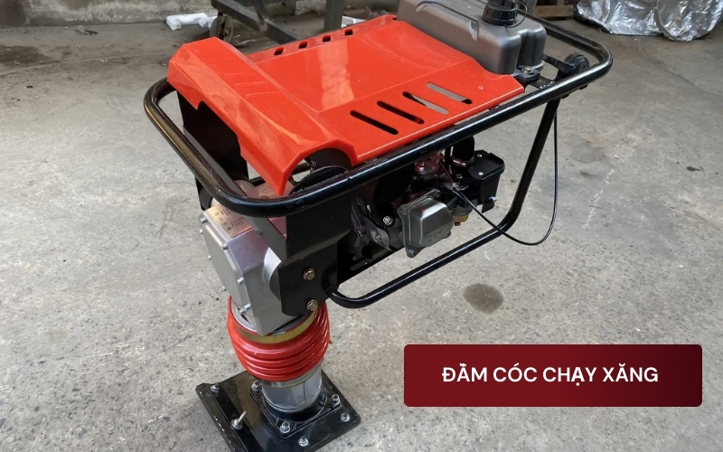 Phân loại máy đầm cóc theo động cơ