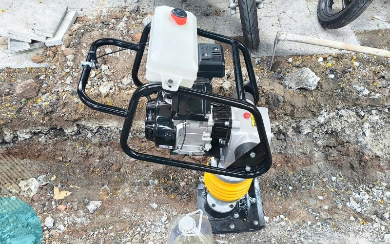 Thời gian vận hành của máy đầm cóc