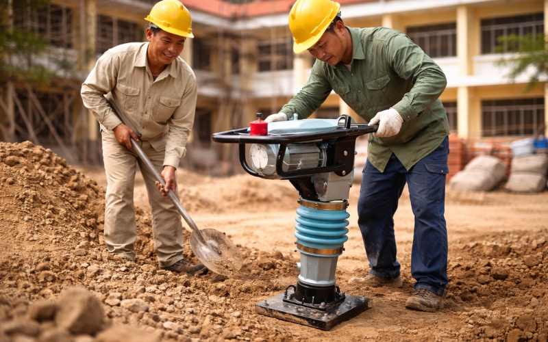 Lợi ích khi mua máy đầm đất điện mới