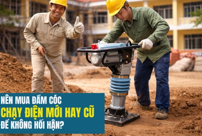 Nên mua đầm cóc chạy điện mới hay cũ để không hối hận?