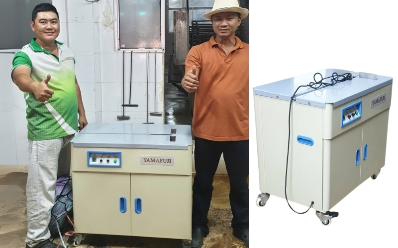 Máy đóng đai thùng Yamafuji SM10H (2 Motor)