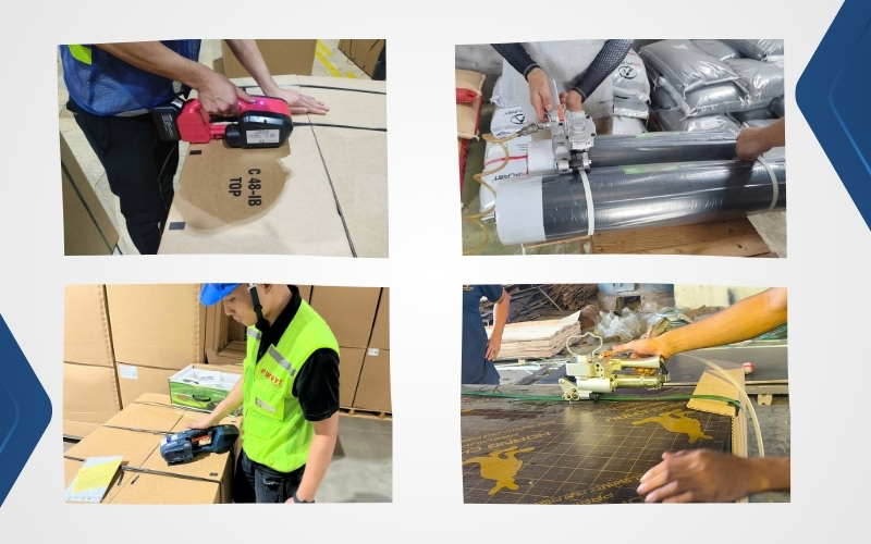 Tổng quan về hai loại máy đóng đai cầm tay phổ biến