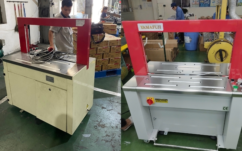 Hướng dẫn sử dụng máy đóng đai Yamafuji AP8040