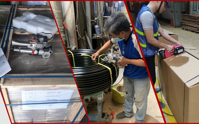 Những lợi ích vượt trội của máy siết đai cầm tay