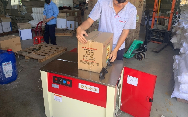 Thương hiệu máy đóng đai thùng Yamafuji