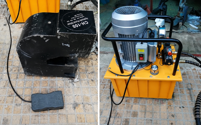 Nên chọn máy đột dùng trạm bơm điện rời khi