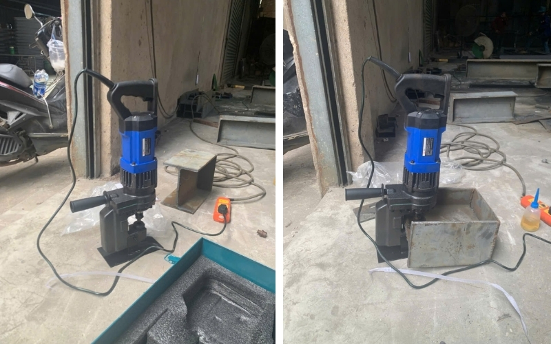 Nên chọn máy đột lỗ thủy lực cầm tay khi