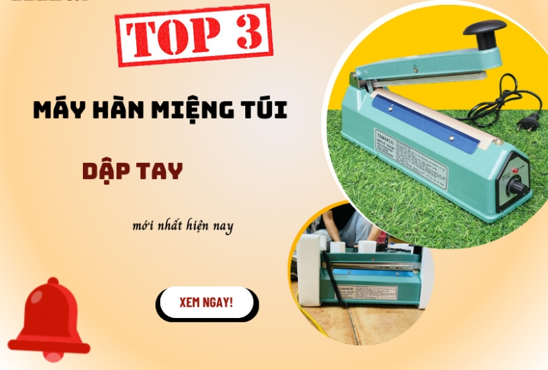 Yamafuji cho ra mắt 3 máy hàn miệng túi dập tay thế hệ mới nhất hiện nay