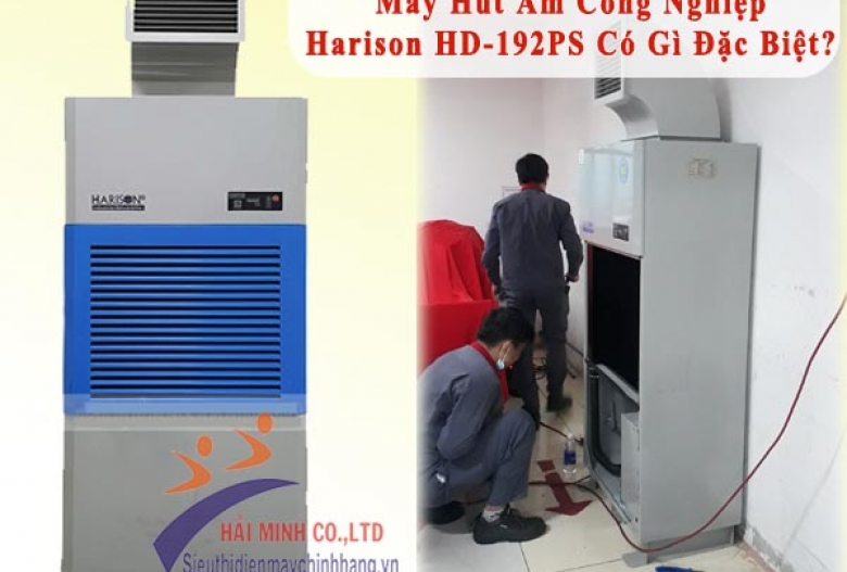 Máy hút ẩm công nghiệp Harison HD-192PS có gì đặc biệt?