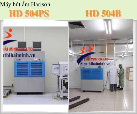 so sánh máy hút ẩm harison hd 504ps và hd 504b