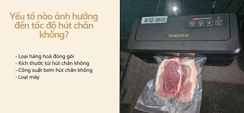 Mất bao lâu để máy hút chân không loại bỏ không khí khỏi túi Mất bao lâu để máy hút chân không loại bỏ không khí khỏi túi