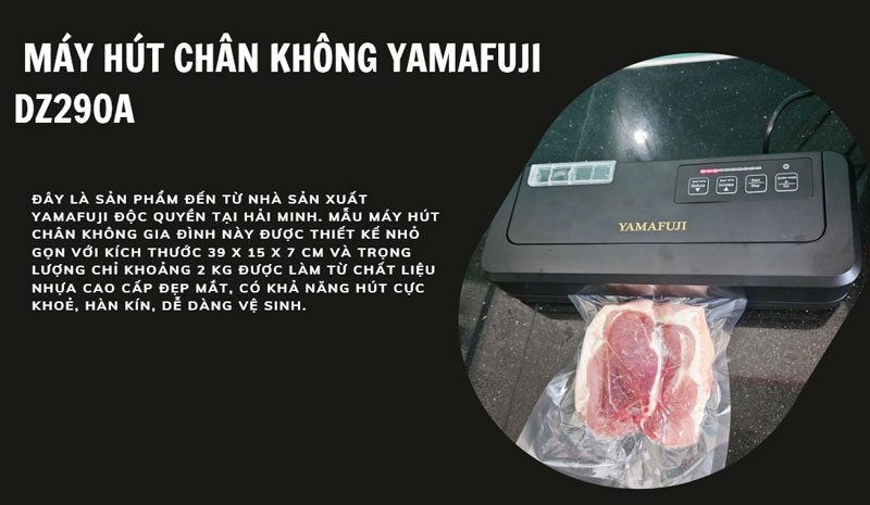Máy hút chân không Yamafuji DZ290A 