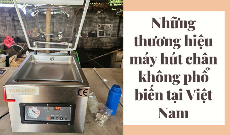Những thương hiệu máy hút chân không phổ biến tại Việt Nam
