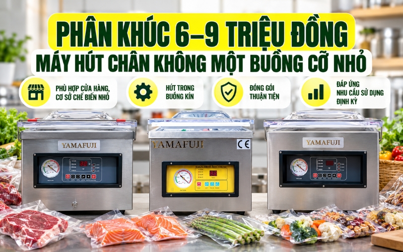 Phân khúc 6–9 triệu đồng – Máy một buồng cỡ nhỏ