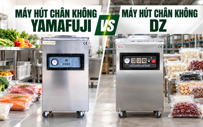 Tổng quan về máy hút chân không Yamafuji và DZ