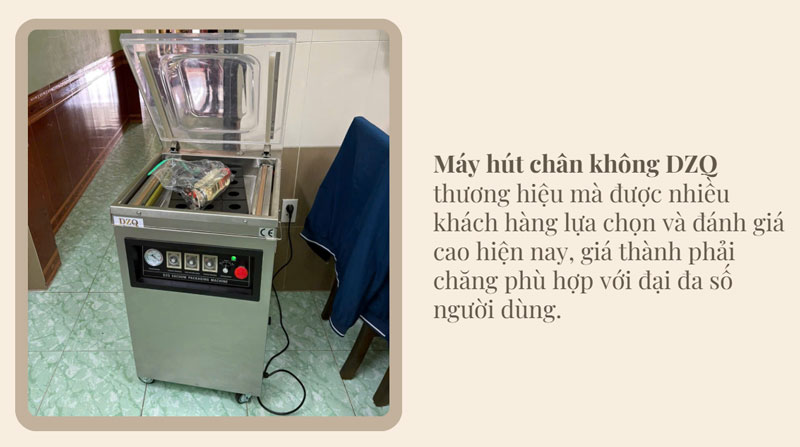 Máy đóng gói hút chân không DZQ Máy đóng gói hút chân không DZQ