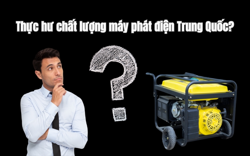 Thực hư chất lượng máy phát điện Trung Quốc