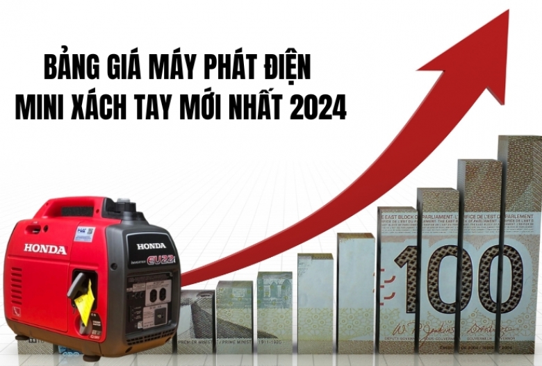 Bảng giá máy phát điện mini xách tay mới nhất 2024