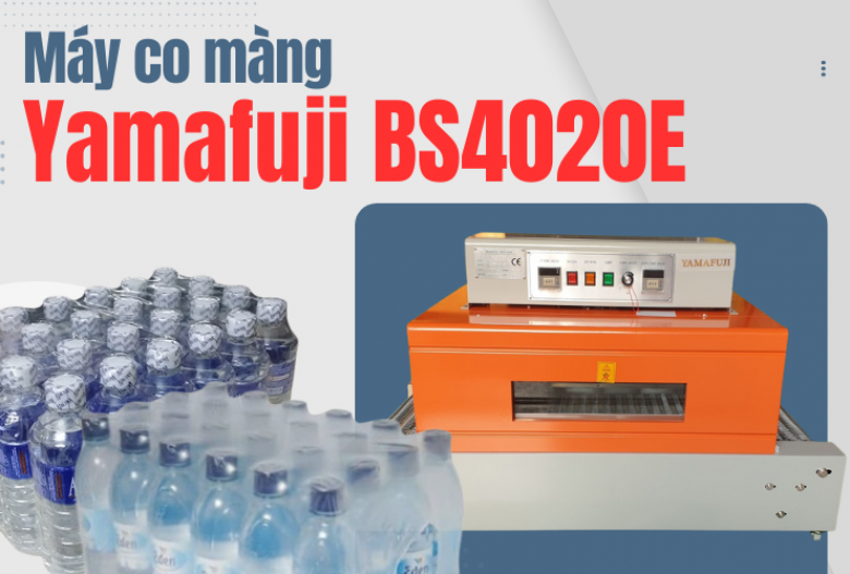 3 máy co màng lốc chai, lốc lon giá rẻ