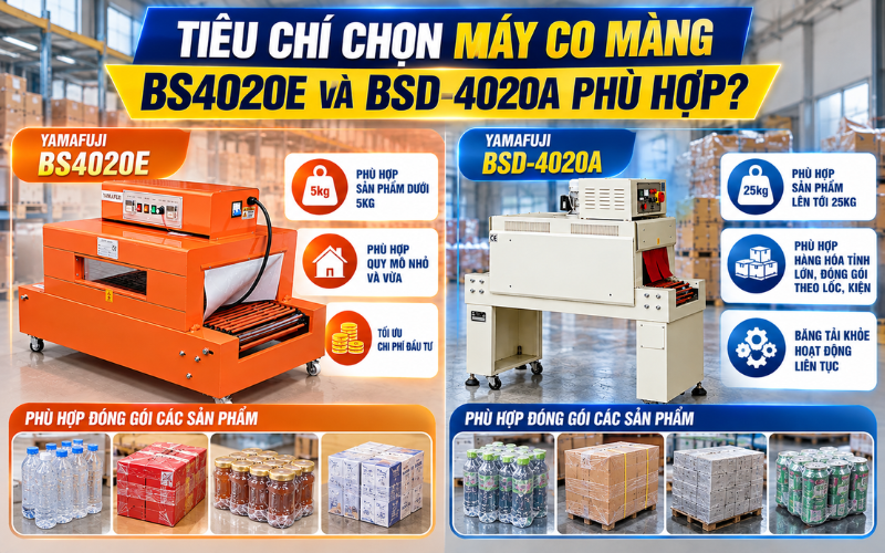 Máy co màng Yamafuji BSD-4020A