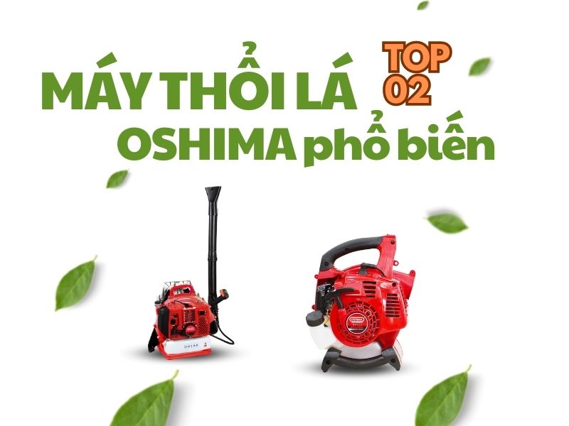 TOP 02 máy thổi lá OSHIMA phổ biến và cách bảo quản chúng!