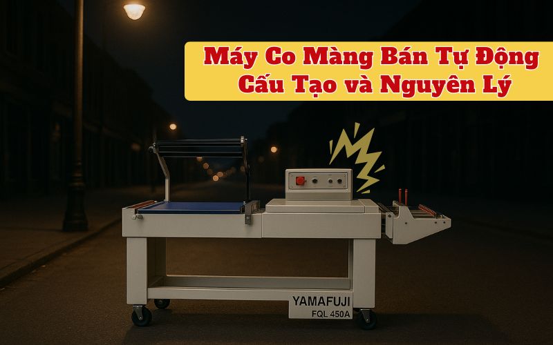Máy Co Màng Bán Tự Động - Cấu Tạo và Nguyên Lý
