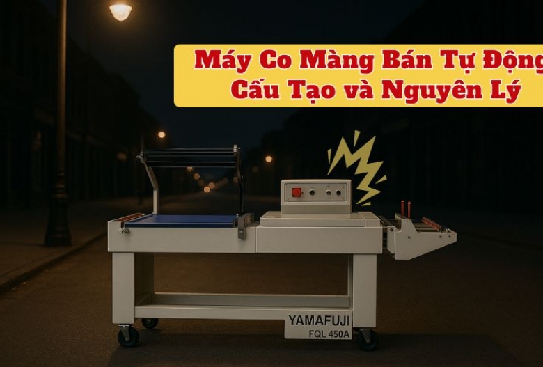 Máy Co Màng Bán Tự Động - Cấu Tạo và Nguyên Lý