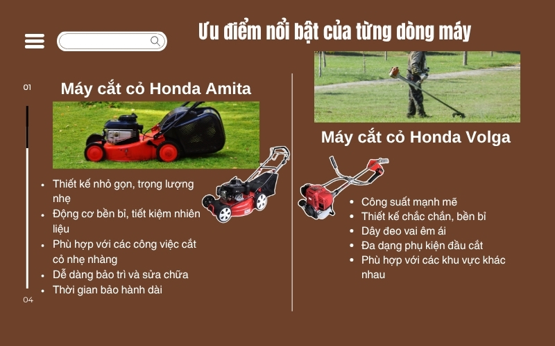 Ưu điểm nổi bật của từng dòng máy
