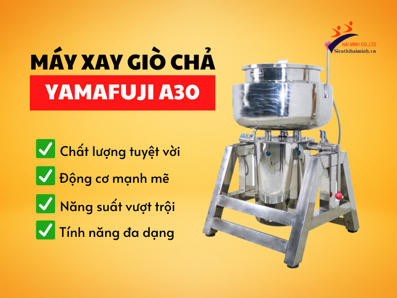 Máy xay giò chả Yamafuji - A30