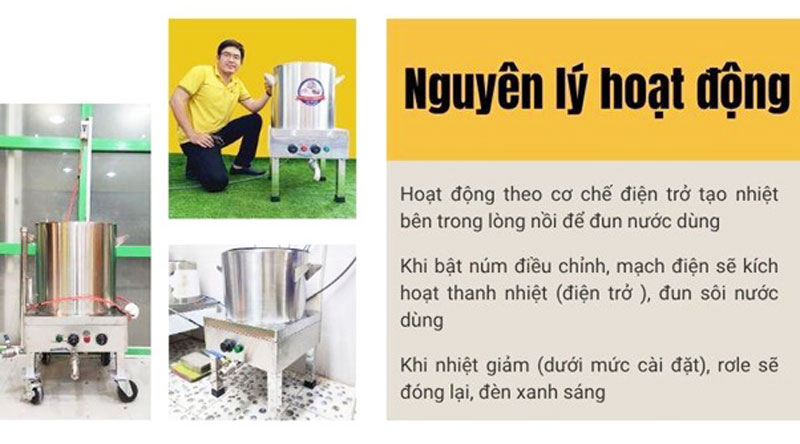 Tổng quan về nồi phở điện liền