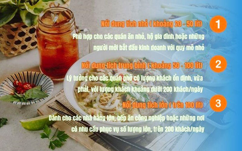 Dung tích và công suất - Cân đối nhu cầu thực tế