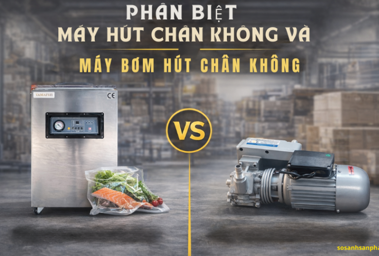Phân biệt máy hút chân không và máy bơm hút chân không chi tiết