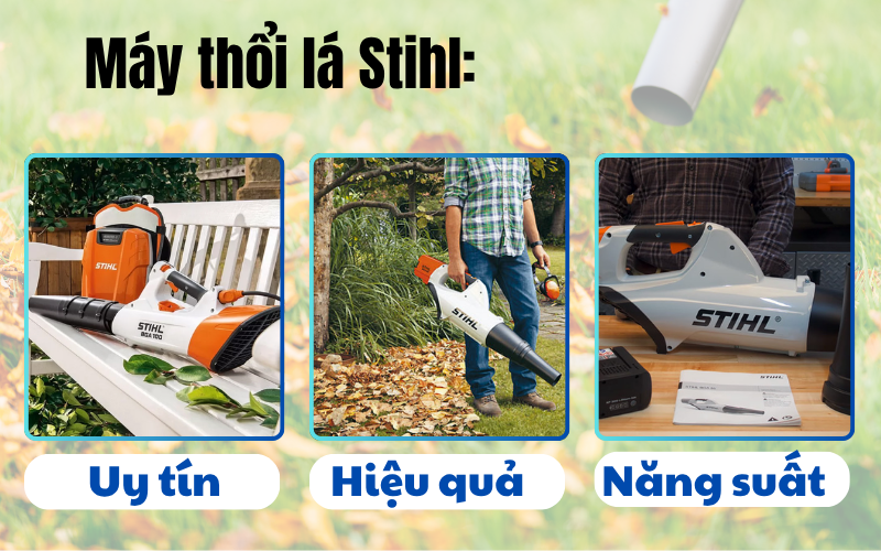 Máy thổi lá Makita hay Stihl? So tài hai “ông lớn” dòng chạy pin!