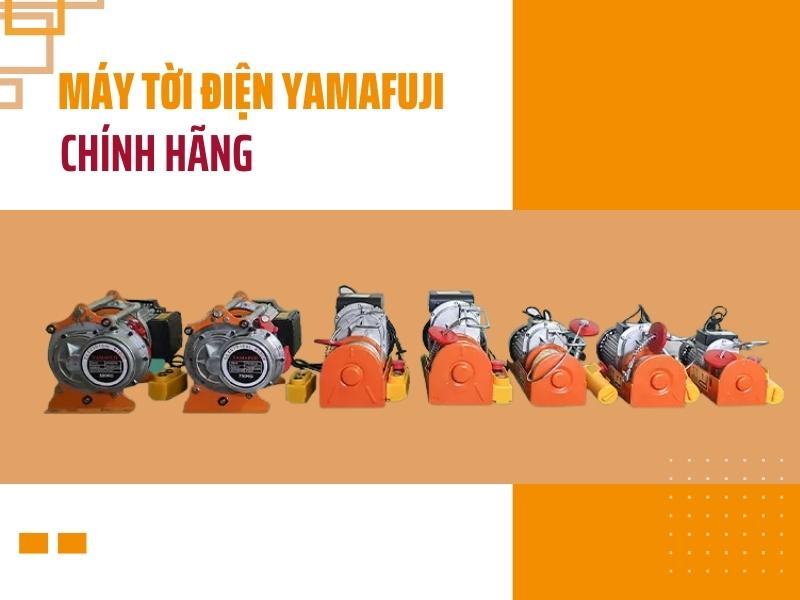 Cung cấp toàn bộ các loại máy tời điện của Yamafuji